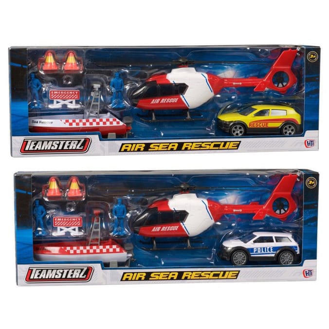 Teamsterz Air Sea Rescue Vehicle Set