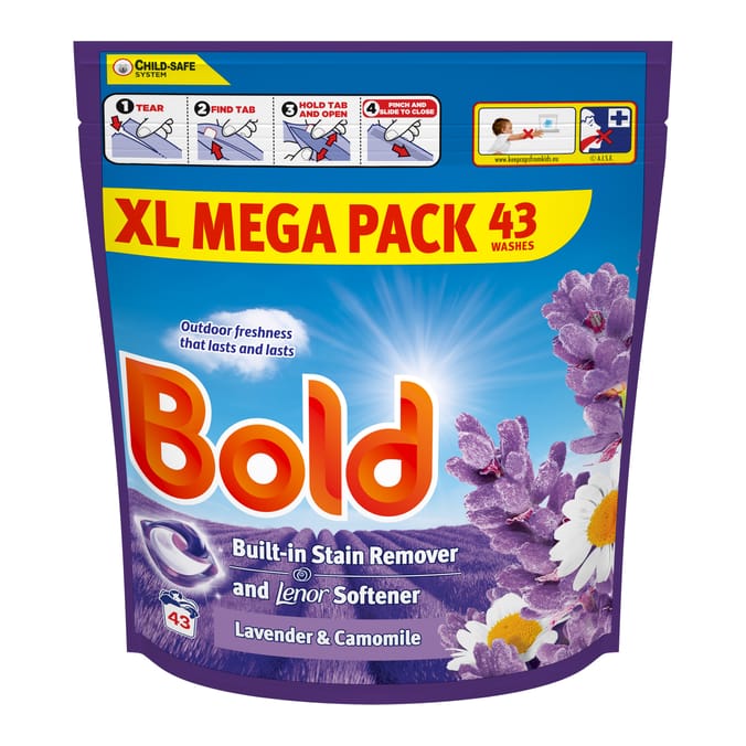 Bold Pods Washing Capsules 43 Washes