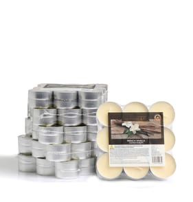 Wickford & Co Scented Tealights 18 Pack - French Vanilla x6