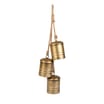 Winter Luxe 3 Pieces Large Metal Bells