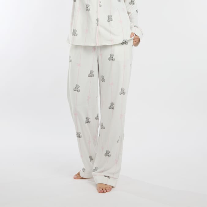 Tatty Teddy Velour Stripe Pyjamas