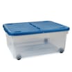 Utility Reusable Plastic 30L Wheeled Box