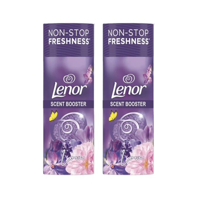Lenor In-Wash Scent Booster Beads Exotic Bloom 155g x2