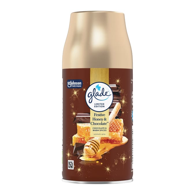 Glade Automatic Spray Air Freshener Refill 269ml -  Festive Honey and Chocolate