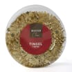 Winter Charm Tinsel Tub