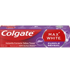 Colgate Max White Purple Reveal Instant Teeth Whitening Toothpaste 75ml