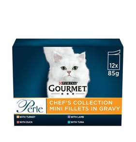 Gourmet Perle Chefs Collection Mini Fillets In Gravy 12 x 85g