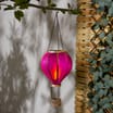 Firefly Solar Light Co Large Hot Air Balloon Solar Light - Magenta