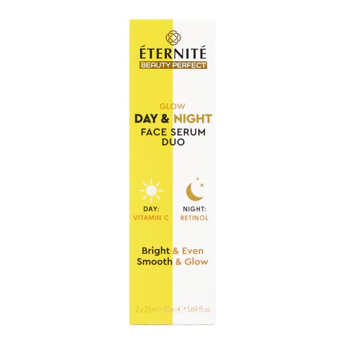 Eternite Glow Bright & Even Day & Night Face Serum Duo