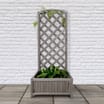 Jardin Wooden Planter With Lattice