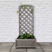 Jardin Wooden Planter With Lattice