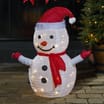 Prestige LED Collapsible Light Up Snowman 2ft