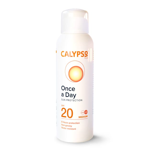 Calypso Once a Day Lotion 200ml SPF20 Home Bargains