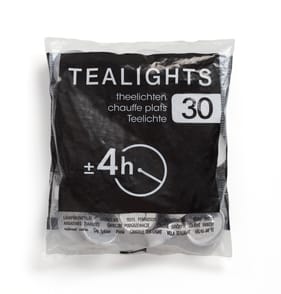 30 Tealight Candles 4h