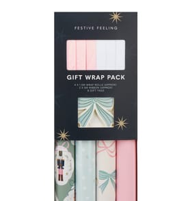 Festive Feeling Luxury Gift Wrap Pack - Nutcracker
