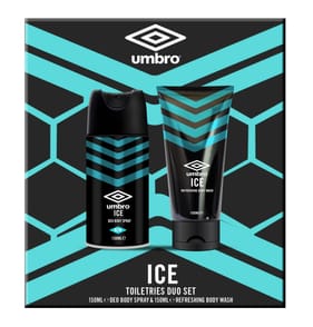 Umbro Ice Toiletries Duo Gift Set
