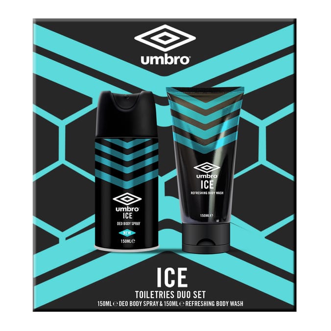 Umbro Ice Toiletries Duo Gift Set