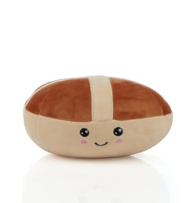 Happy Easter Novelty Plush - Hot Cross Bun