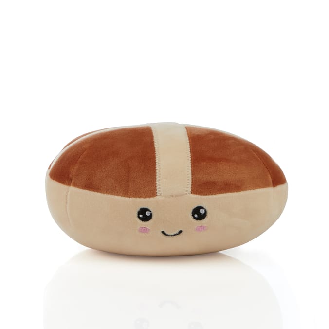 Happy Easter Novelty Plush - Hot Cross Bun