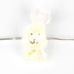 Happy Easter 20 LED Battery Operated Copper Lights