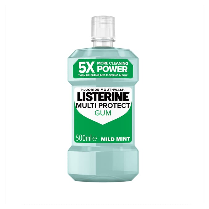 Listerine Multi Protect Gum Mouthwash 500ml