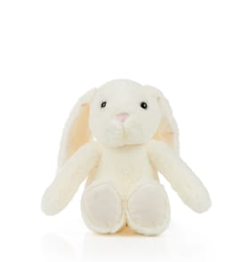 Happy Easter Mini Bunny Plush - White