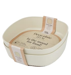 Moods Deep Plate 21cm - 2 Pack 