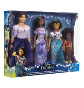 Disney Encanto 4 Doll Family Set