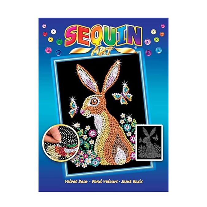 Sequin Art - Rabbit