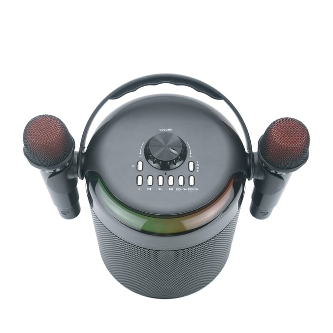 Equatech Wireless Karaoke Speaker With 2 Microphones