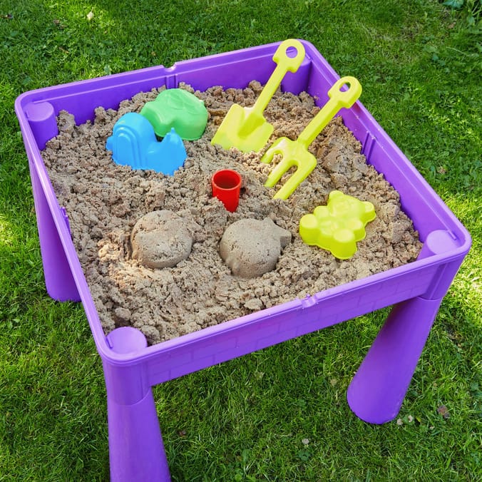 Liberty House Toys Kids 5-in-1 Activity Table and 2 Chairs Set