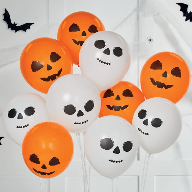 Hallow Scream Spooky Balloons 10 Pack