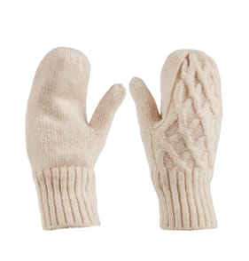Originals Winter Ladies Thinsulate Mitt Gloves - Cream
