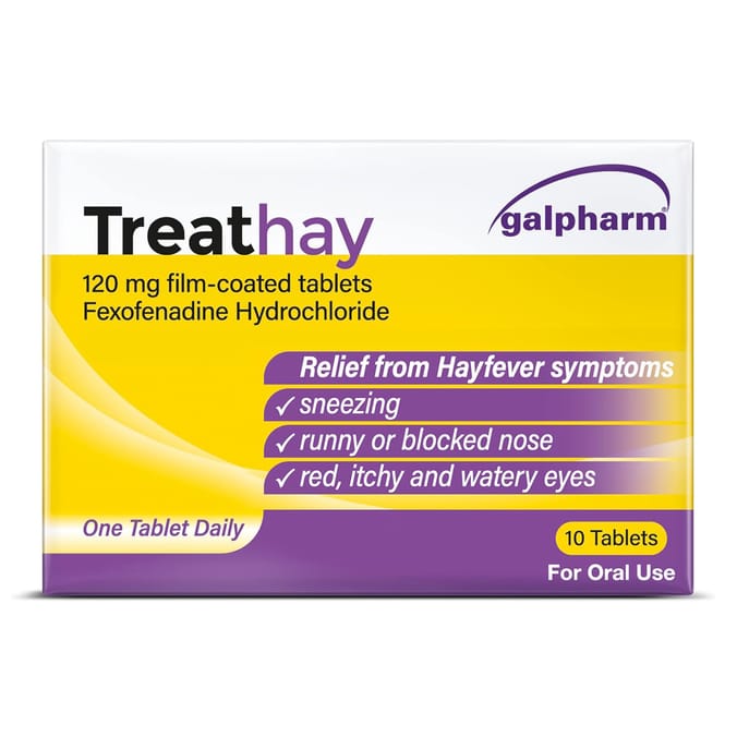 Galpharm Treathay Hayfever Relief Tablets 10s 