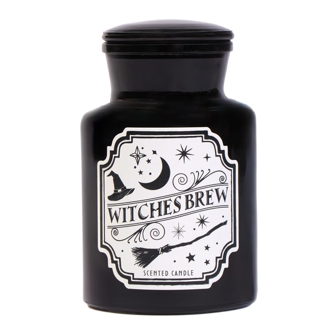 Mystic Midnight Apothecary Bottle Scented Candle 260g - Witches Brew