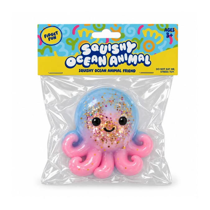 Fidget Fun Squishy Ocean Animal