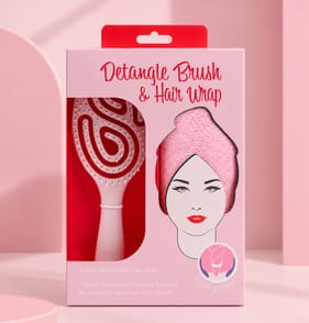 Hair Wrap & Detangle Brush