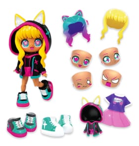 Animakii Doll Set - Gamer & Cyberpunk