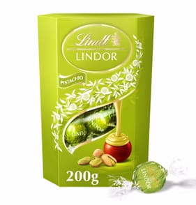 Lindt Lindor Pistachio Chocolate Truffles 200g