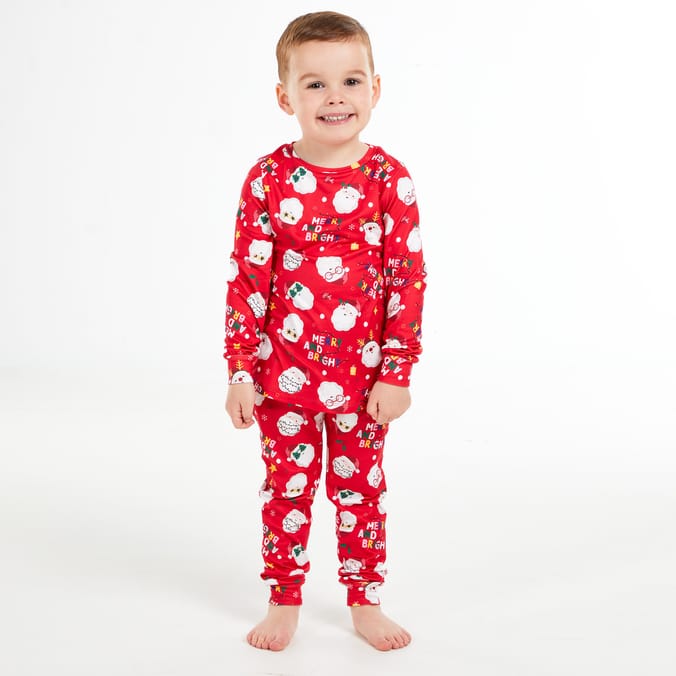 Originals Younger Kids Red Santa Pyjamas