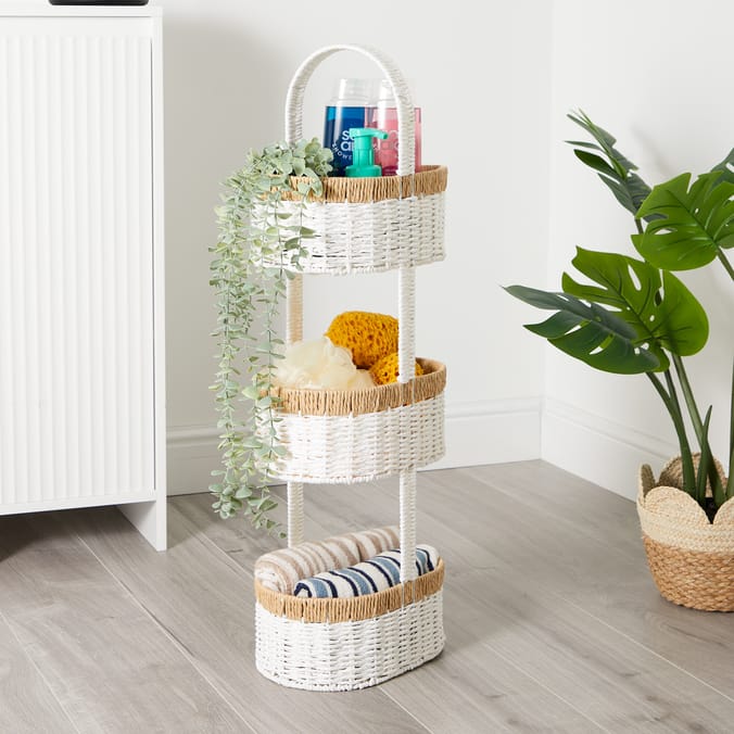 Home Collections Paper Rope 3 Tier Caddy
