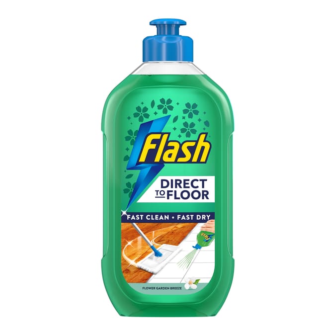 Flash Direct To Floor Floor Cleaner 800ml - Flower Garden