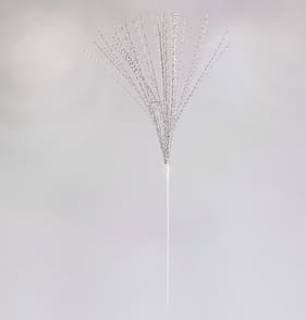 Festive Feeling Spray Christmas Pick - Silver