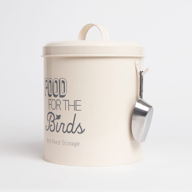 My Pets Feed The Birds Storage Tin With Scoop