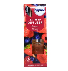 Airpure Reed & Bead Diffuser 2-in-1 30ml - Forever Berry
