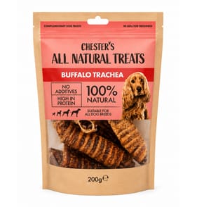 Chester's All Natural Treats Buffalo Trachea 200g