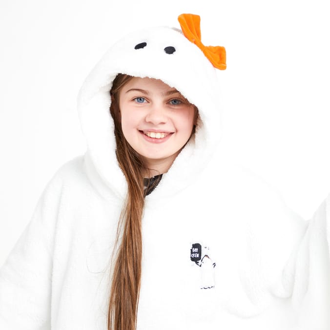 Hallow Scream By Originals Kids Greta The Ghost Hooded Blanket