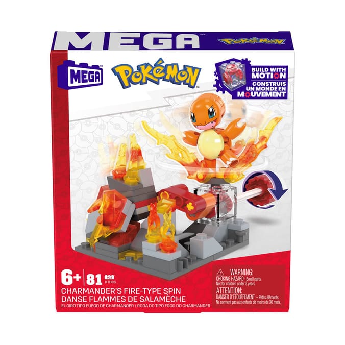 Mega Pokemon Adventure Builder - Charmander's Fire-Type Spin