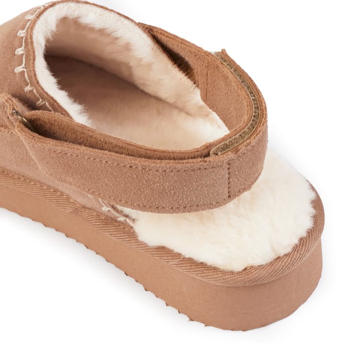 Originals Ladies Suede Platform Mules