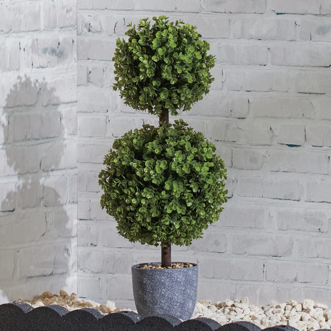 Jardin Artificial Two Ball Topiary Tree